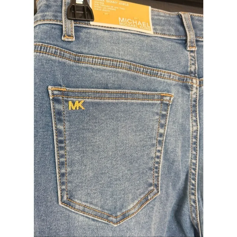 Michael Kors Selma Skinny Jeans Size 4 NWT